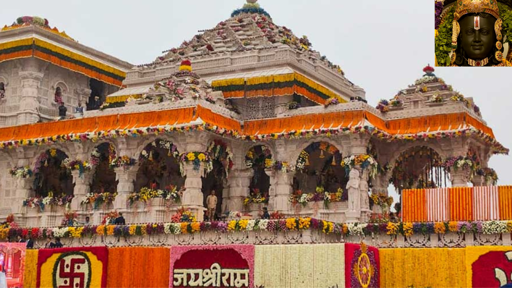 The Ayodhya Ram Temple at Ram Janmbhoomi
